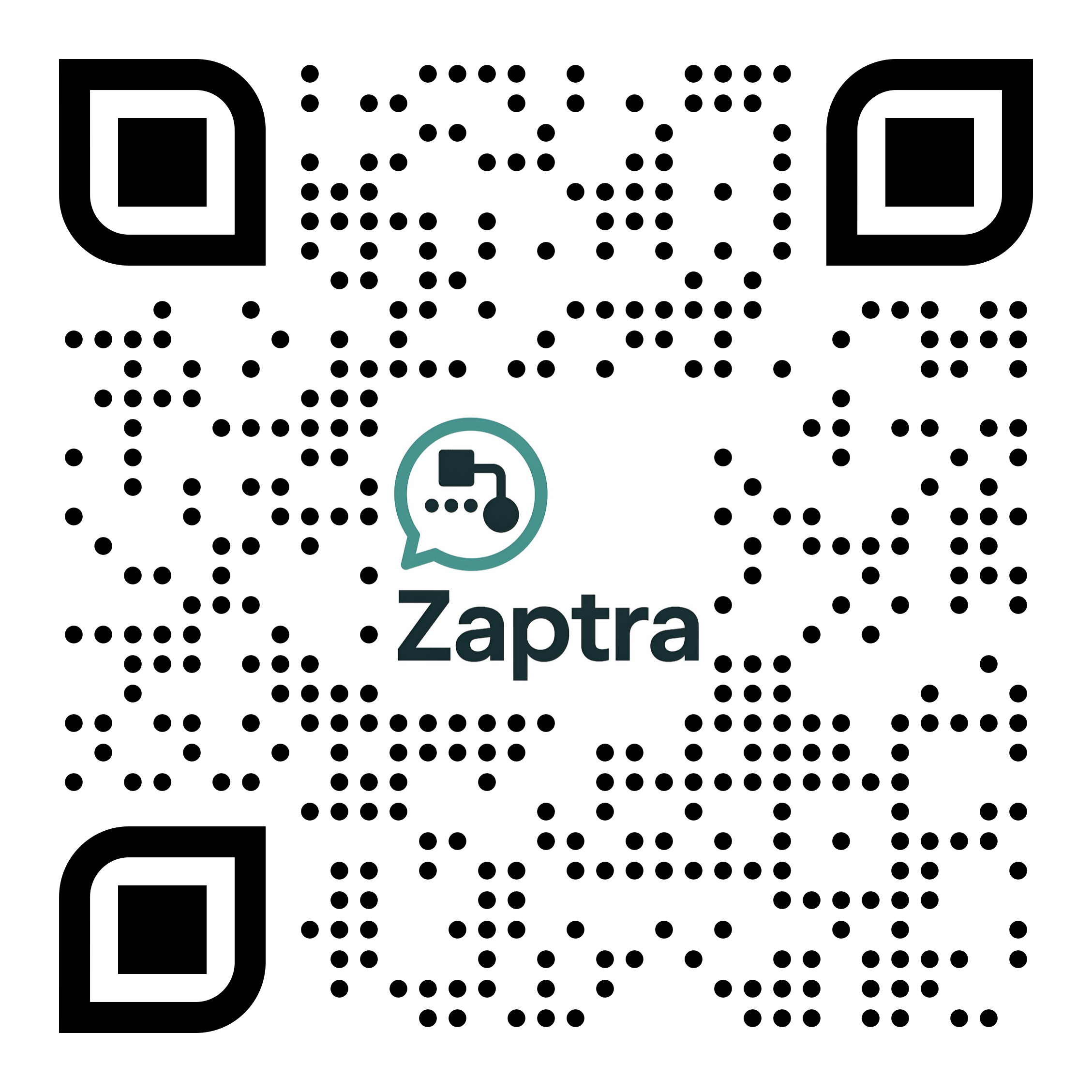 Zaptra Mobile Demo QR Code